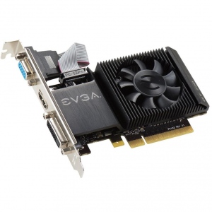 Placa Video EVGA GeForce GT 710 Single Slot Low Profile 1GB DDR3 HDMI
