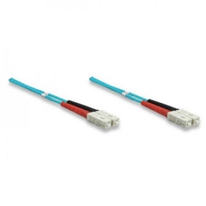 Intellinet Fiber optic patch cable SC-SC duplex 5m 50/125 OM3 multimode
