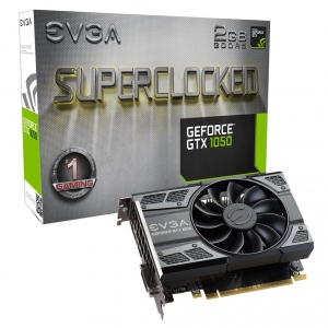 Placa Video EVGA Nvidia GeForce GTX 1050 SC Gaming 2GB GDDR5