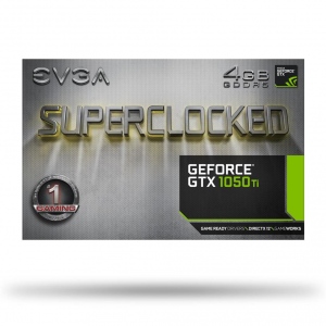 Placa Video EVGA Nvidia GeForce GTX 1050Ti SC Gaming 4GB GDDR5
