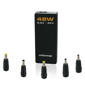 Whitenergy Universal netbook adaptor AC 48W 5 varfuri
