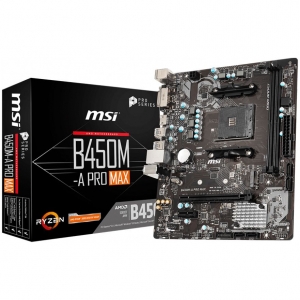 Placa de baza MSI AMD B450M-A PRO MAX Socket AM4 