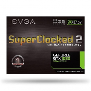 Placa Video EVGA GeForce GTX 1080 8GB GDDR5X