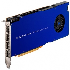 Placa Video AMD Radeon Pro WX 7100 8GB GDDR5 4-DP PCIe 3.0