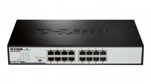 Switch D-Link DGS-1016D/E 10/100/1000 Mbps