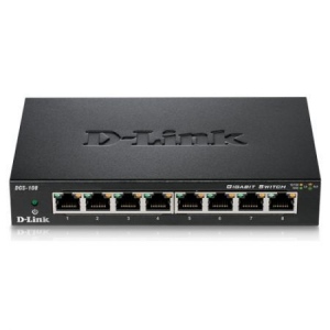 Switch D-Link DGS-108/E 8 Ports 10/100/1000 Mbps