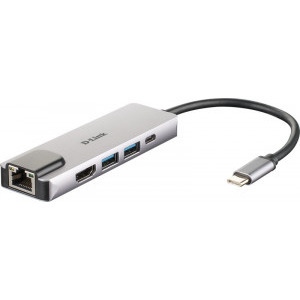 5-in-1 USB-C Hub with HDMI DUB-M520