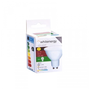 Whitenergy bec LED | GU10 | 6 SMD 2835 | 3W | 230V | lapte | MR16