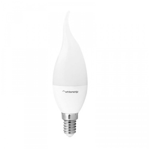 Whitenergy bec LED | 6xSMD2835| C37L| E14 | 3W | 230V |alb cald| laptos