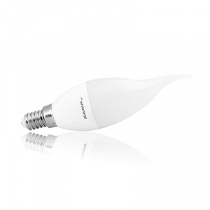 Whitenergy bec LED | 6xSMD2835| C37L| E14 | 3W | 230V |alb cald| laptos