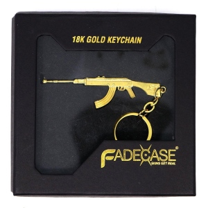 Keychain 18K Gold - AK47