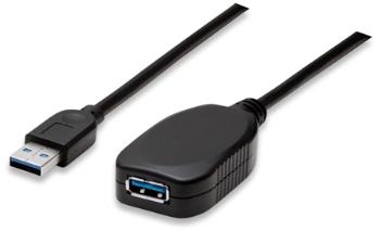 Manhattan cablu prelungitor Super-Speed USB Active A-A M/F 5m