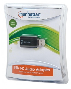 Placa De Sunet Manhattan Hi-Speed USB 3-D 
