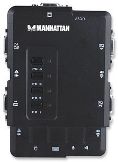 Switch KVM Manhattan 4 porturi 