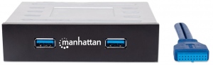 Manhattan Panou frontal 3,5-- SuperSpeed USB 3.0 2 port