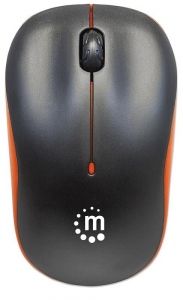 Mouse Wireless Manhattan Succes Optic Portocaliu