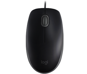 Mouse Cu Fir Logitech B110 Silent  EMEA  USB Negru