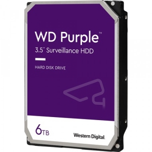 HDD Western Digital Purple 6TB 256MB 5400 RPM SATA 6 Gb/s 3.5 Inch