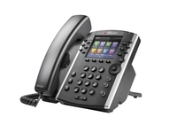 VVX 400 12-line Desktop Phone with HD Voice. Compatible Partner platforms: 20. POE. Ships without power supply.
