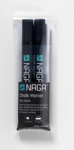 NAGA Board markers - black 4,5 mm - 2 pcs