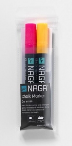 NAGA Board markers - orange and pink 4,5 mm - 2 pcs