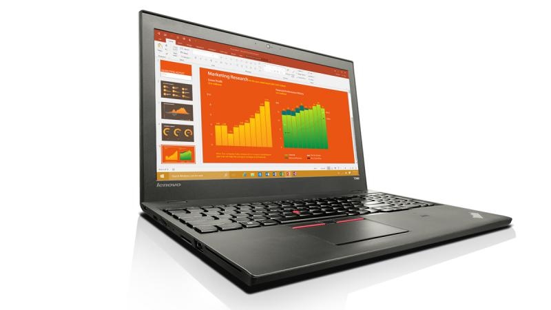 Laptop Lenovo ThinkPad T560 Intel Core i7-6600U 8GB DDR3 256GB SSD nVidia 940MX 2GB Black