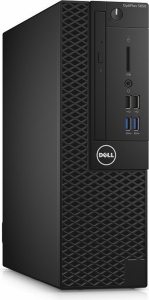 Sistem Desktop Dell OPT SFF 3050 Intel Core i5-7500 8GB DDR4 1TB HDD Intel(R) HD Graphics Win 10 Black