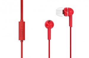 Genius Headphones HS-M300 (with microphone) Red