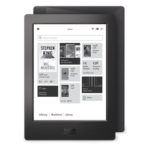 E-Book Reader Kobo Aura H2O 6.8 inch 4GB Negru