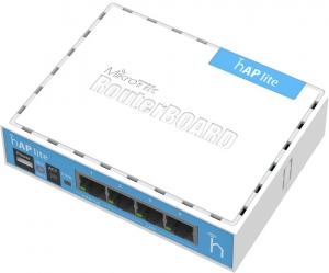 Router Wireless MikroTik RB941-2 hAP lite classic RouterOS L4 32MB RAM, 4xLAN,2.4GHz 802.11b/g/n