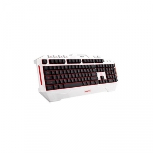 Tastatura Cu Fir Multimedia Asus Cerberus Arctic White USB Alb