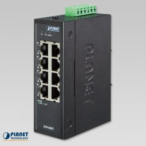 Switch Planet IP30 Compact 8 Porturi 10/100 Mbps