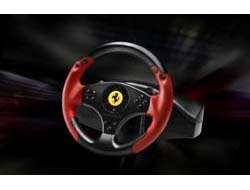 THRUSTMASTER PlayStation3 PC Red Legend Edition Ferrari Racing Wheel