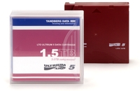 Single-pack LTO cartridges supplied with individual case./