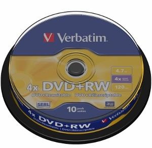 Verbatim DVD+RW [ 4.7GB-5