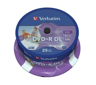 Verbatim DVD+R DL [ 25pcs