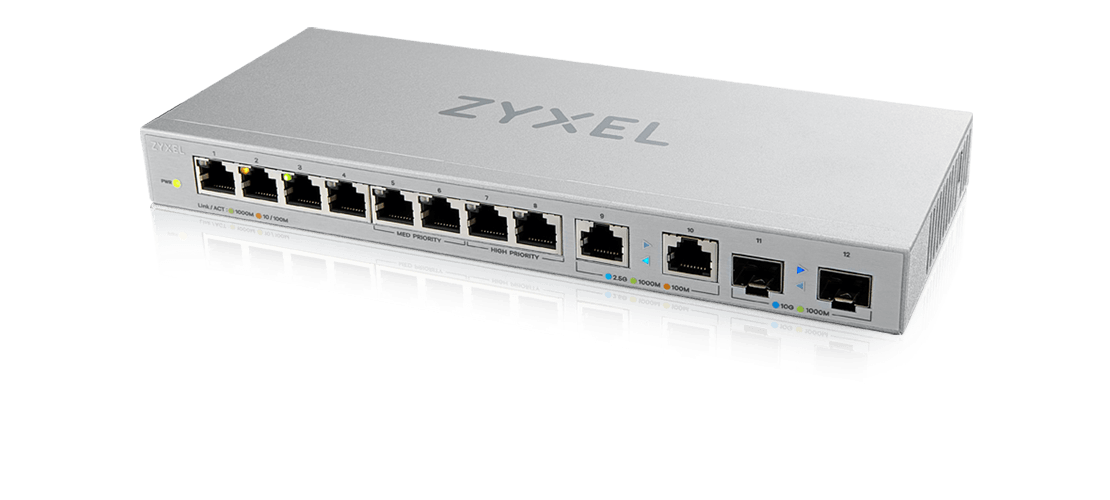Switch ZyXEL XGS1010-12 12 Ports 10/100/1000 Mbps