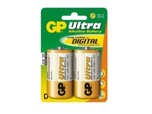 Alcaline battery GP Batteries 13AU-U2 D | LR20 | 1.5V | ULTRA ALKALINE | blister