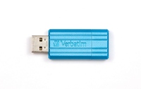 Memorie USB Verbatim PinStripe 16GB USB 2.0 Albastru