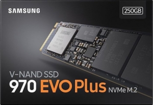 SSD SAMSUNG M.2 PCIe  250GB, Gen3 x4 970  EVO PLUS 