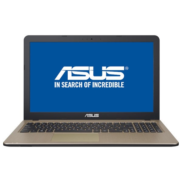 Laptop ASUS A540SA-XX576 Intel Quad-Core Pentium N3710 4GB DDR3 500GB HDD Intel HD Graphics Free DOS Chocolate Black