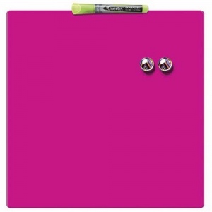 NOBO Quartet board 36x36 cm, pink, magnetic, dry-erase - 8 pcs