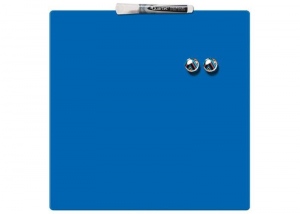 NOBO Quartet board 36x36 cm, blue, magnetic, dry-erase - 6 pcs