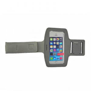 Qoltec Sports Armband for smartphone max.5.5-- gri