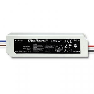 Qoltec Impulse power supply | IP67 | 100V-240V | 60W | 12V | 5A