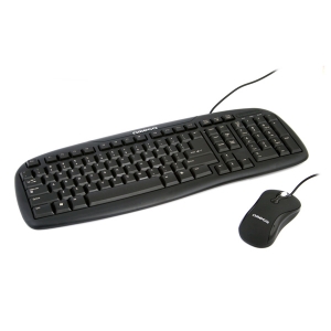 Kit Tastatura + Mouse Cu Fir Omega OKM025 Negru