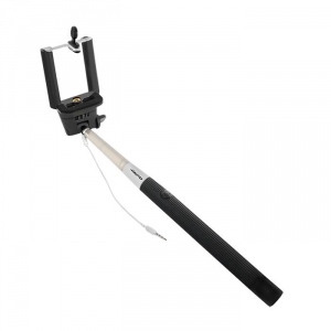 Qoltec universal Monopod for Selfie | black | max.100cm