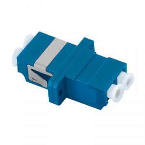 Qoltec Optic adapter LC/UPC | duplex | SingleMode