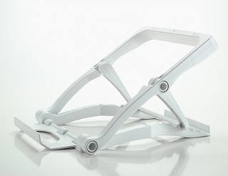 Portable notebook stand (white)