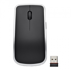 Mouse Wireless Dell  Laser - WM514 Negru-Argintiu
